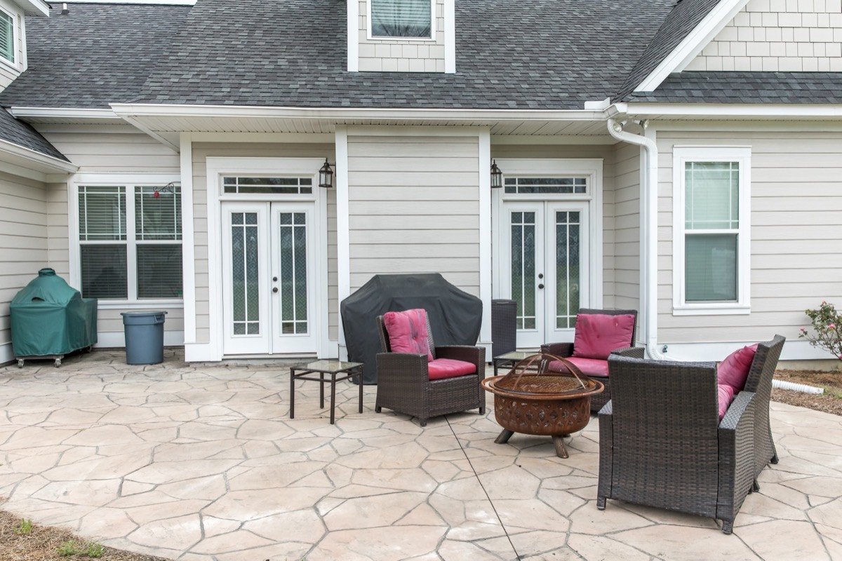 Concrete services Philadelphia stamped patio installation